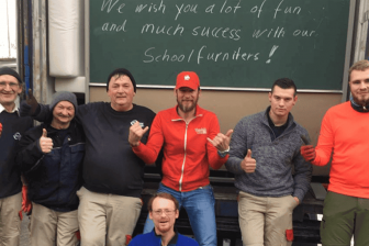 Schulmöbel für Kenia