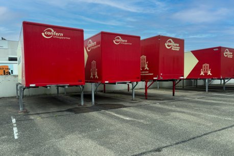 Wechselbrückenlagerung