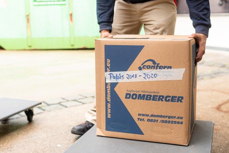 Domberger Archivumzug – Sorgsamer Transport sensibler Aktenbestände